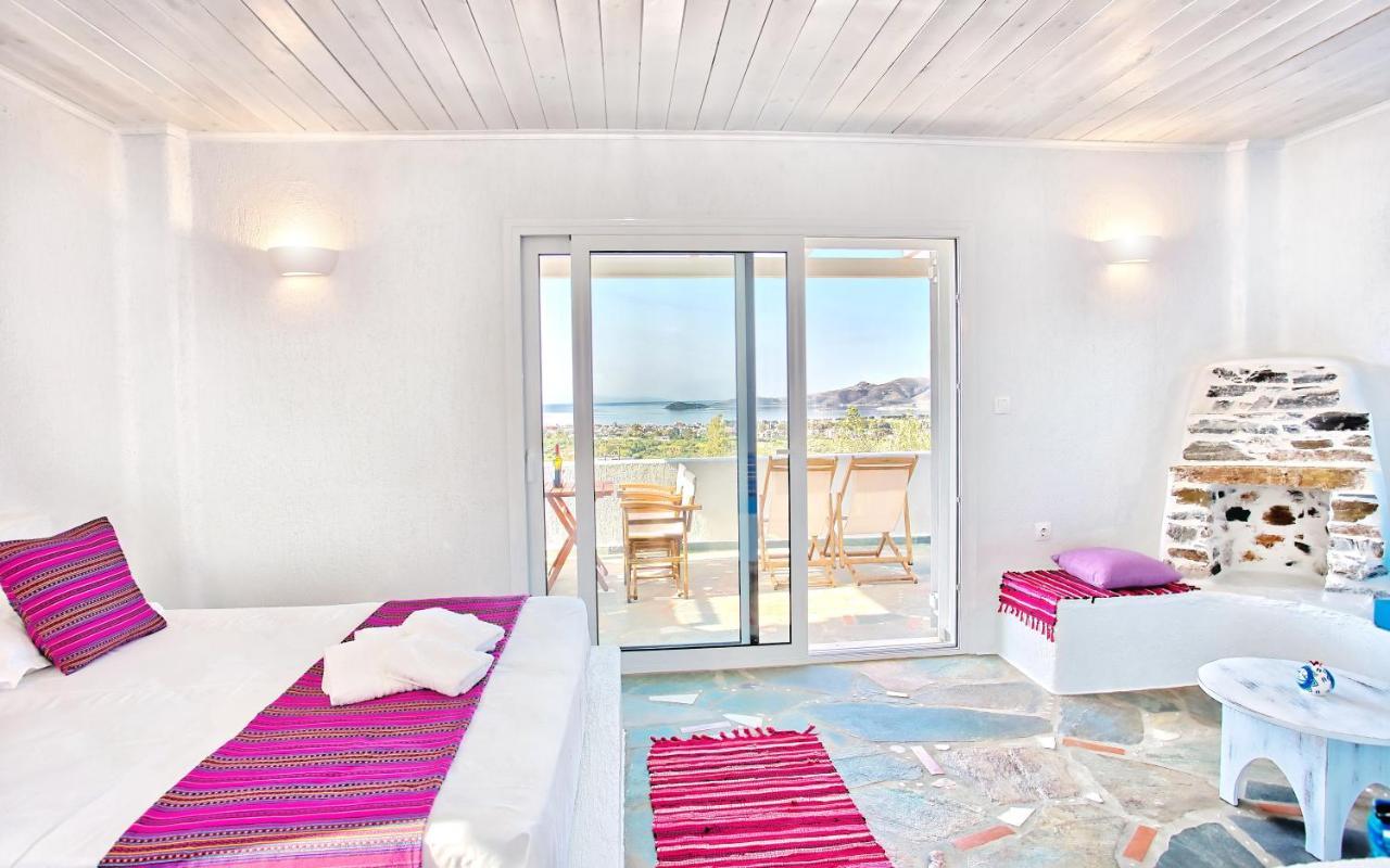 Aspra Chomata Villas Каристос Екстериор снимка