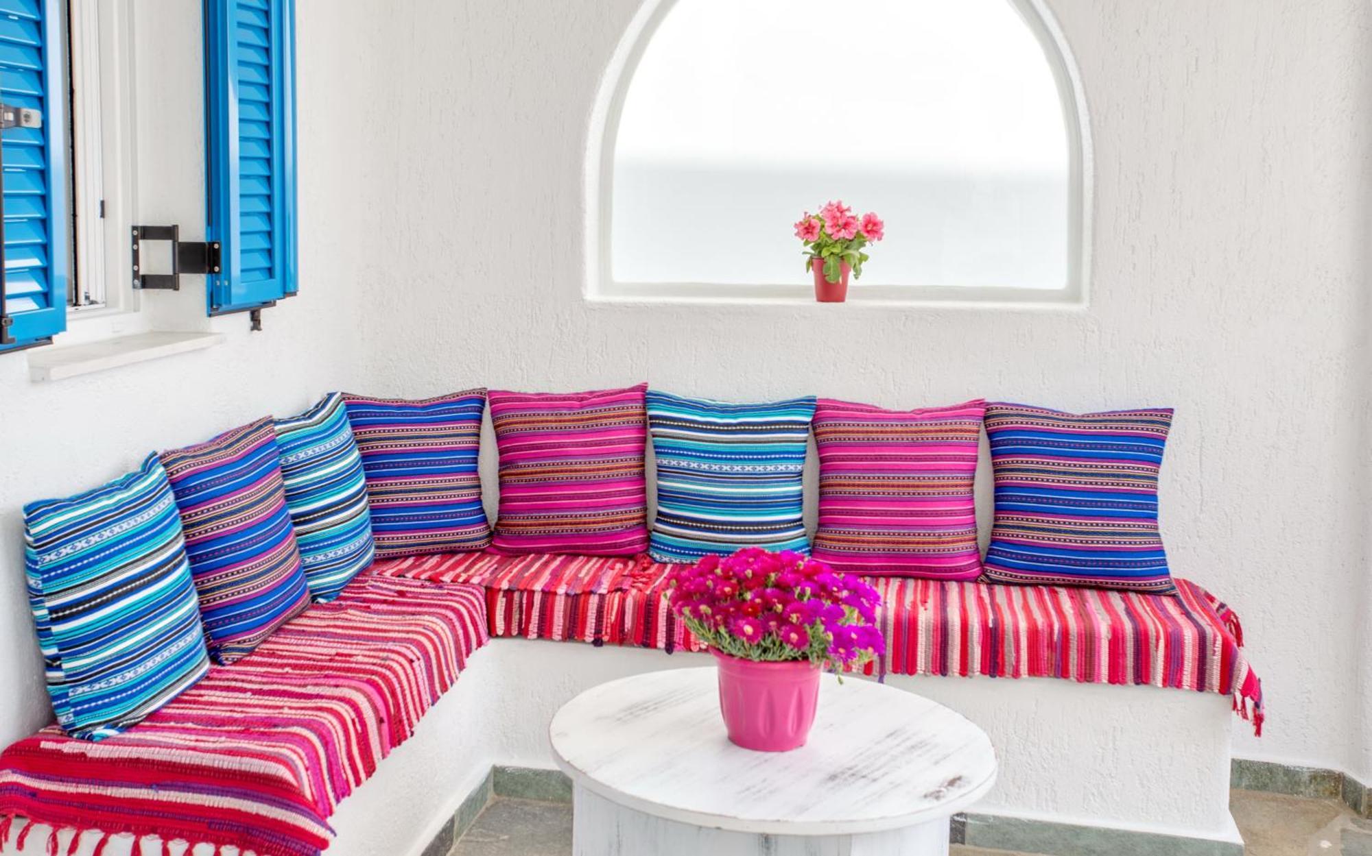Aspra Chomata Villas Каристос Екстериор снимка
